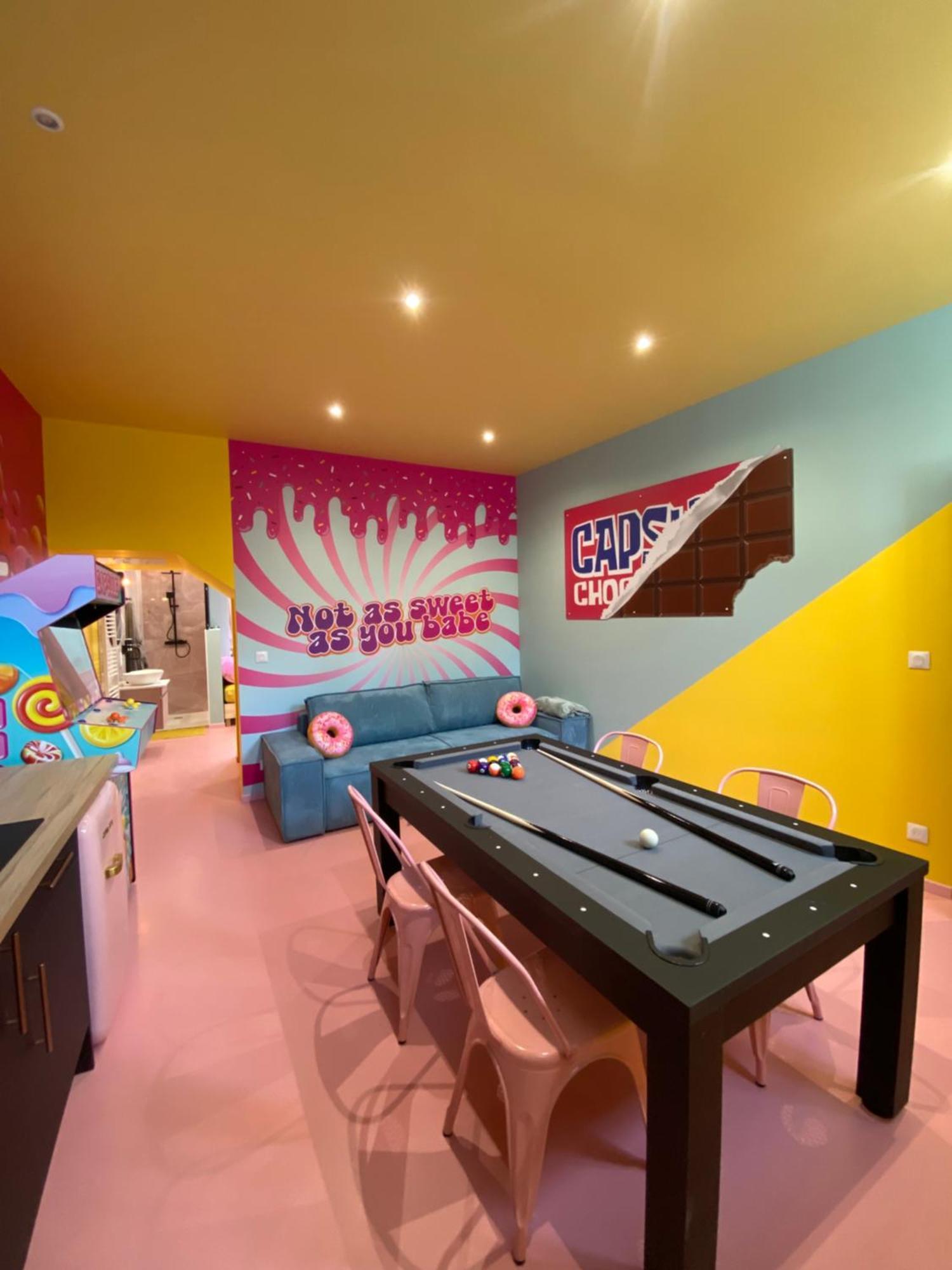 Capsule Bonbon - Balneo - Sauna - Billard - Nintendo Switch Дуе Екстериор снимка