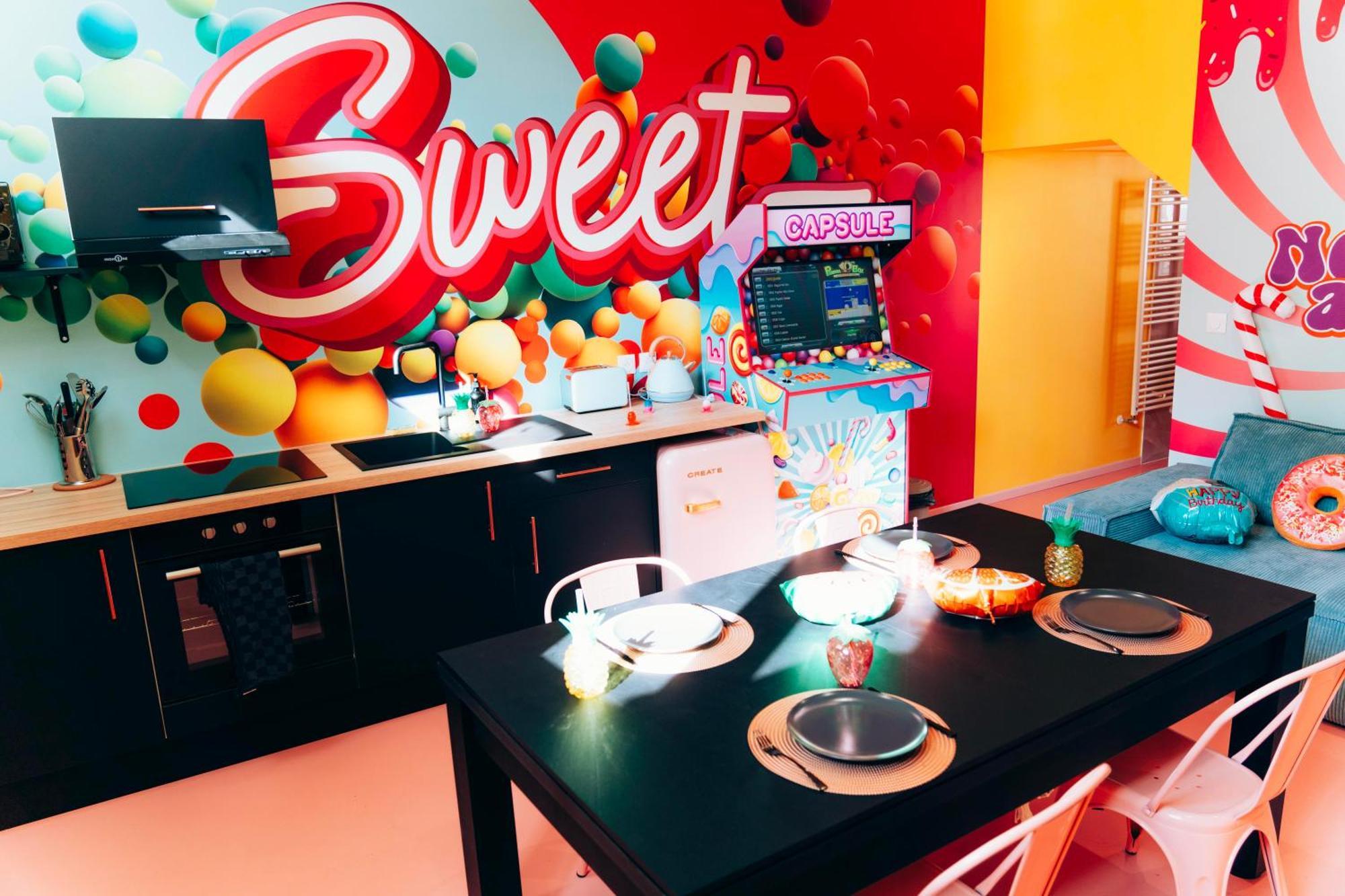 Capsule Bonbon - Balneo - Sauna - Billard - Nintendo Switch Дуе Екстериор снимка