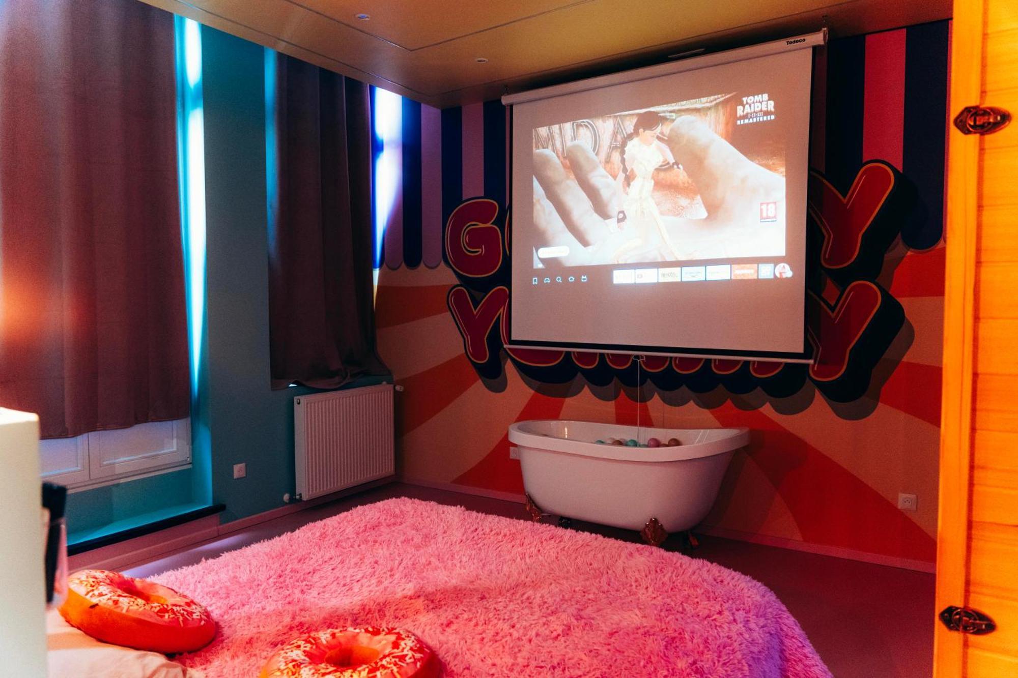 Capsule Bonbon - Balneo - Sauna - Billard - Nintendo Switch Дуе Екстериор снимка