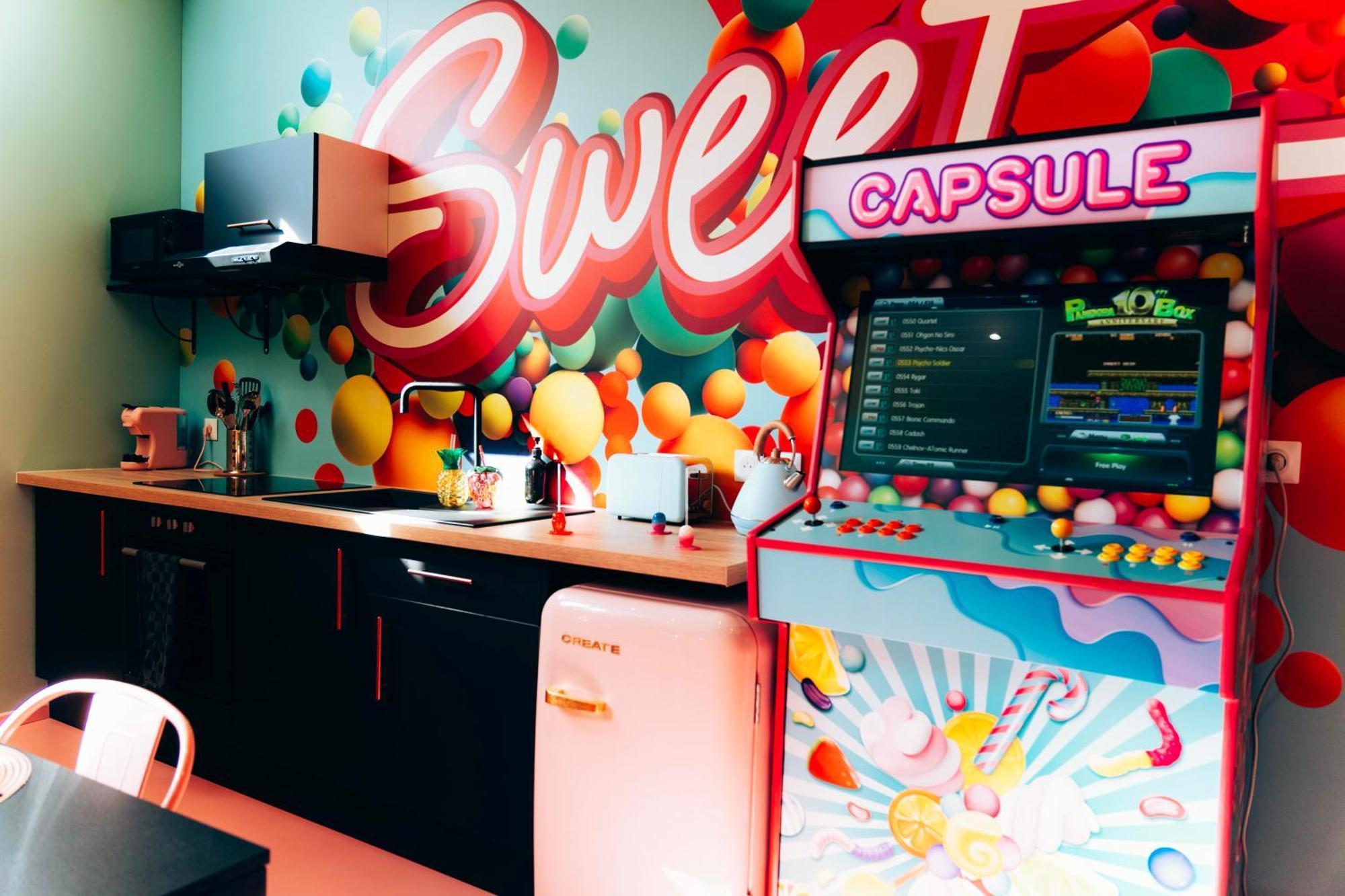 Capsule Bonbon - Balneo - Sauna - Billard - Nintendo Switch Дуе Екстериор снимка